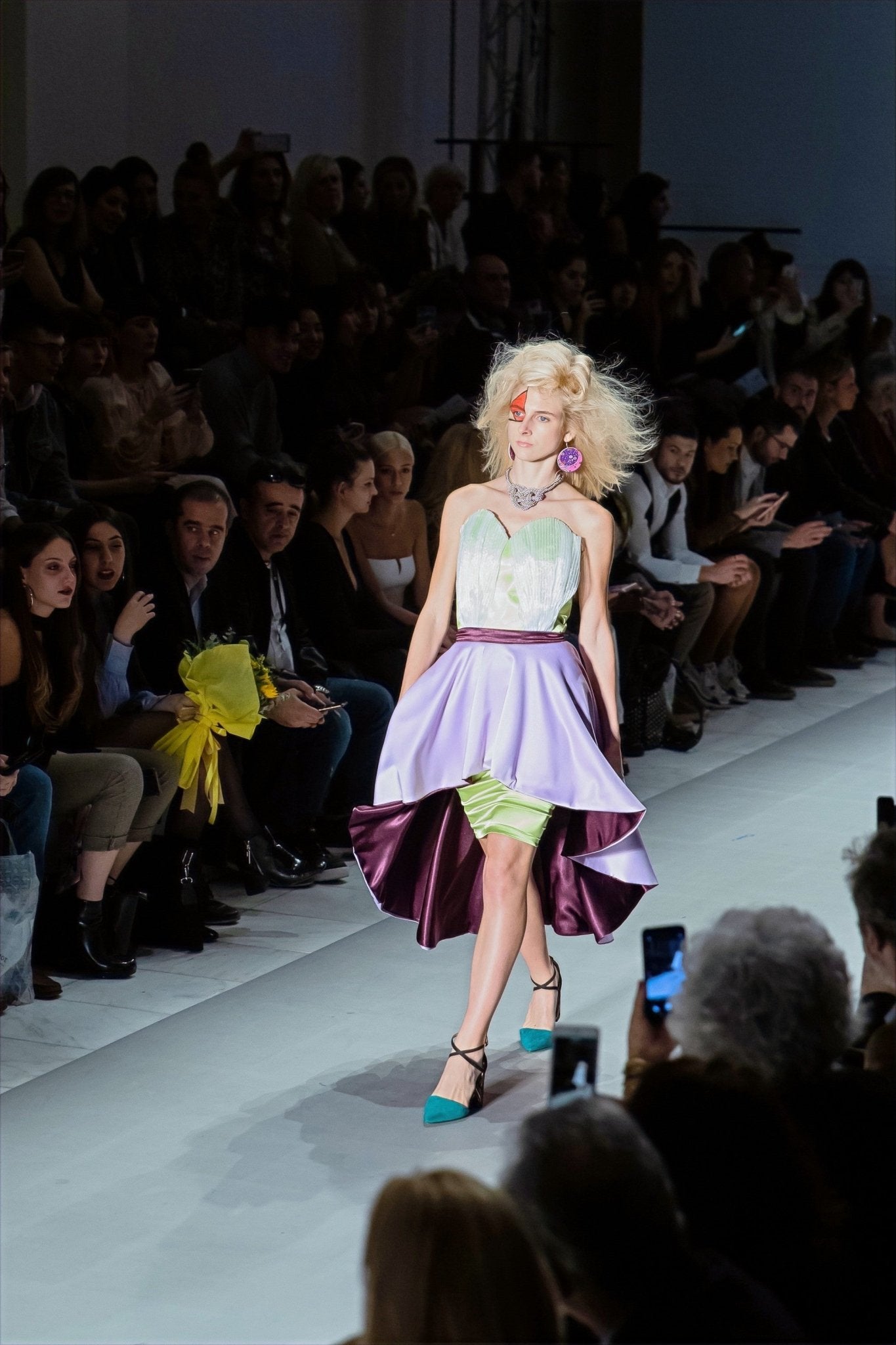 Satin Tulip Dress - Planet Store 123