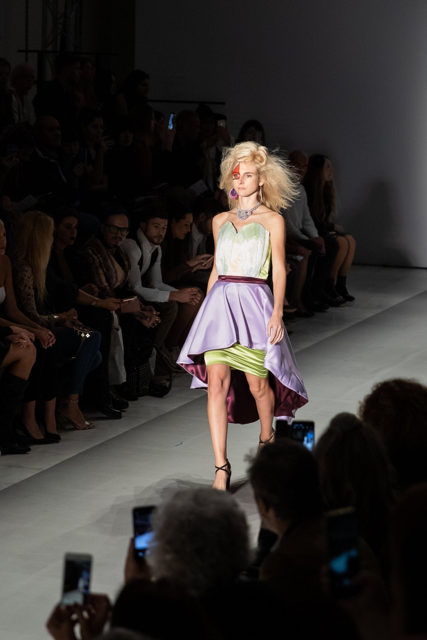 Satin Tulip Dress - Planet Store 123