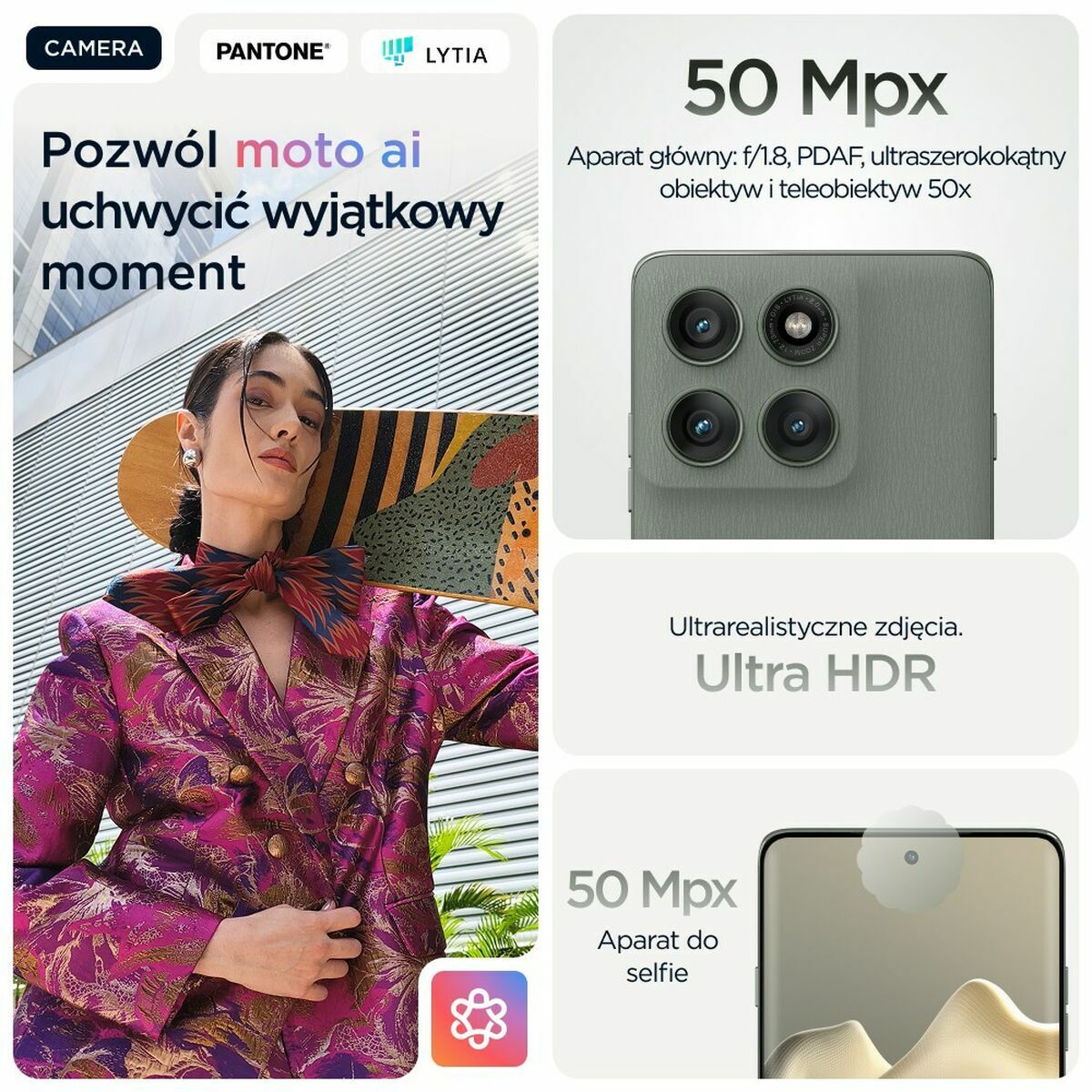 Smartphone Motorola XT2507 6,7" Octa Core 12 GB RAM 512 GB Green - Planet Store 123