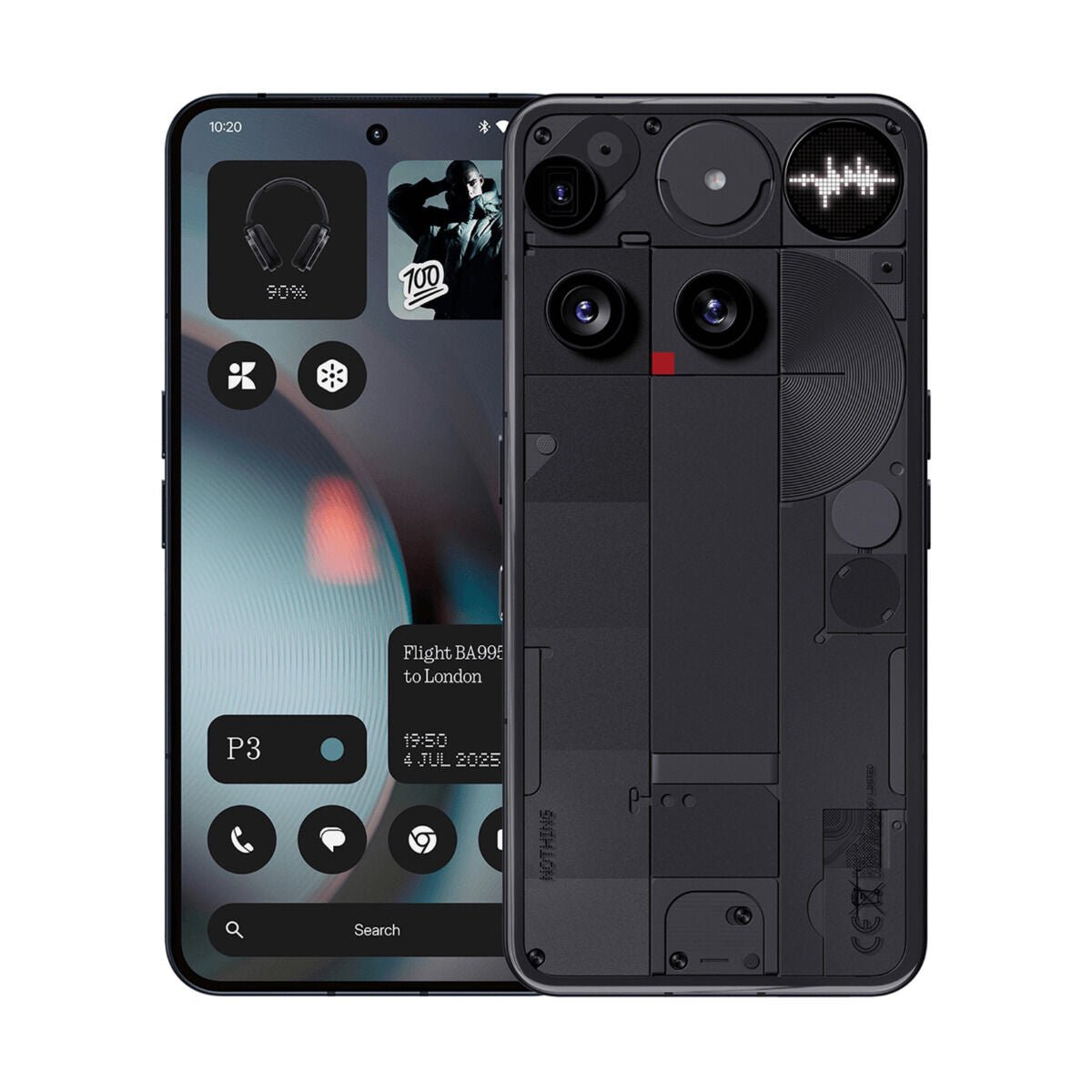 Smartphone Nothing Phone 3 5G 6,67" Octa Core 16 GB RAM 512 GB Black - Planet Store 123