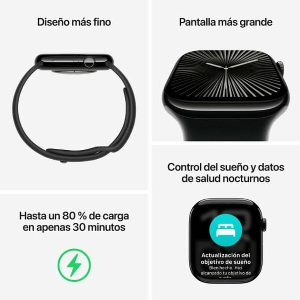 Smartwatch Apple MWY13QL/A Silver 1,96" 46 mm - Planet Store 123