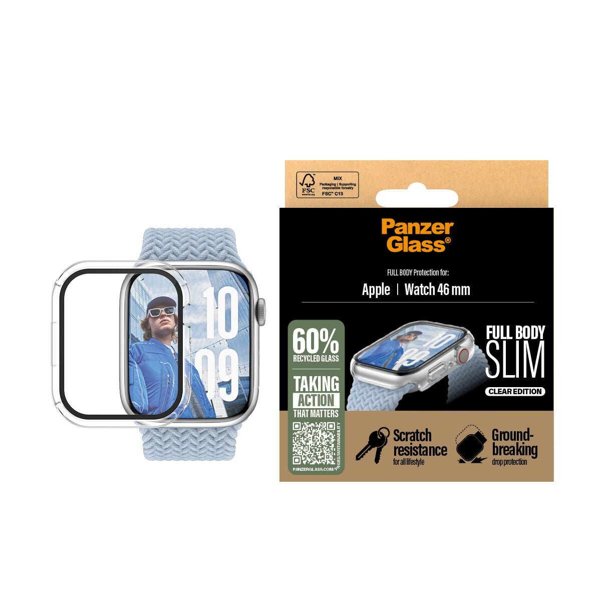 Smartwatch Panzer Glass 3714 Transparent - Planet Store 123