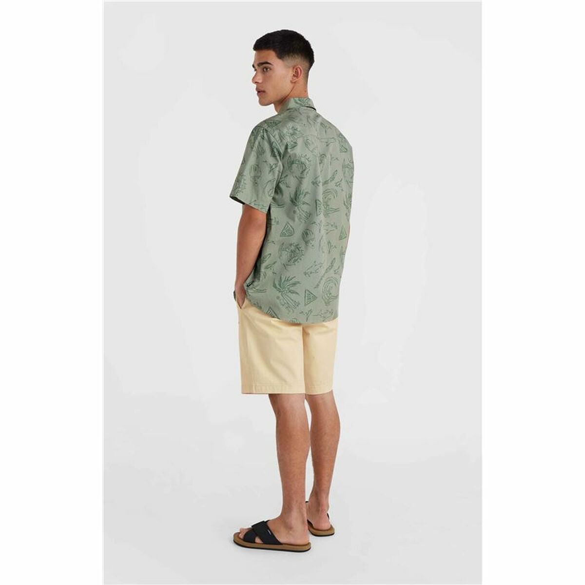 Sports Shorts O'Neill Essentials White Natural - Planet Store 123