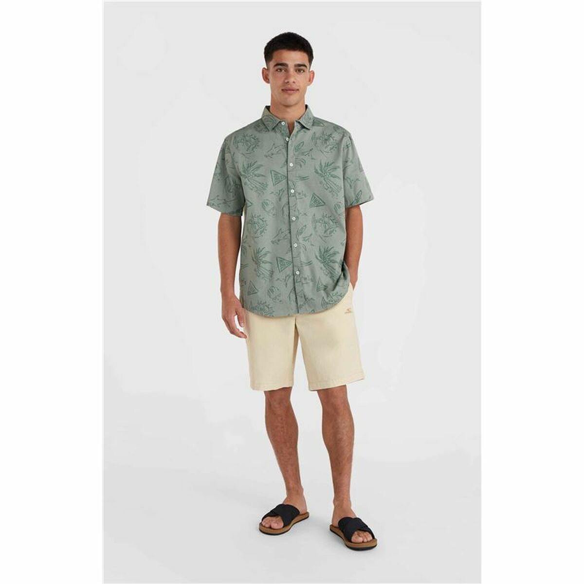 Sports Shorts O'Neill Essentials White Natural - Planet Store 123