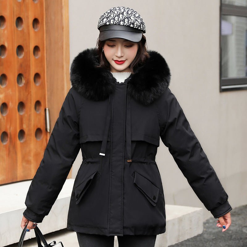 Temperament Short Warm Padded Womens Jacket - Planet Store 123