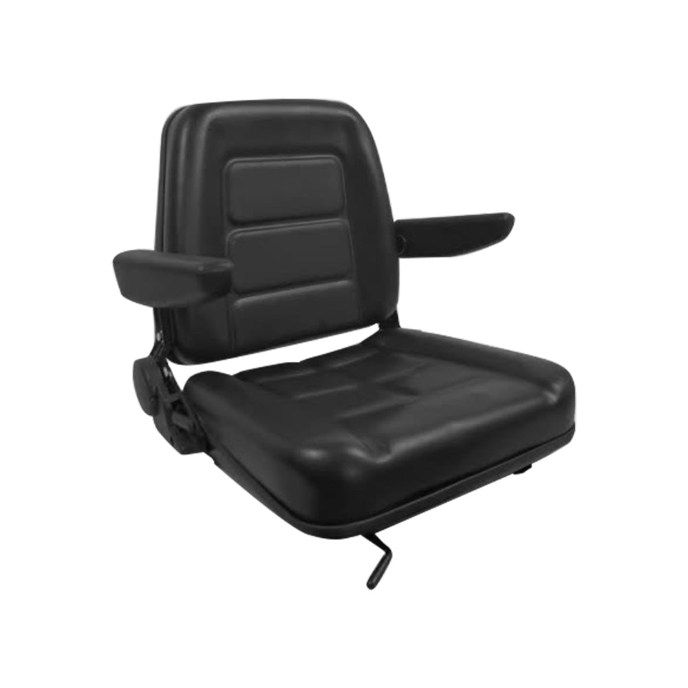 Tractor Seat Forklift Excavator Universal Suspension Backrest Truck Chair Adjust - Planet Store 123