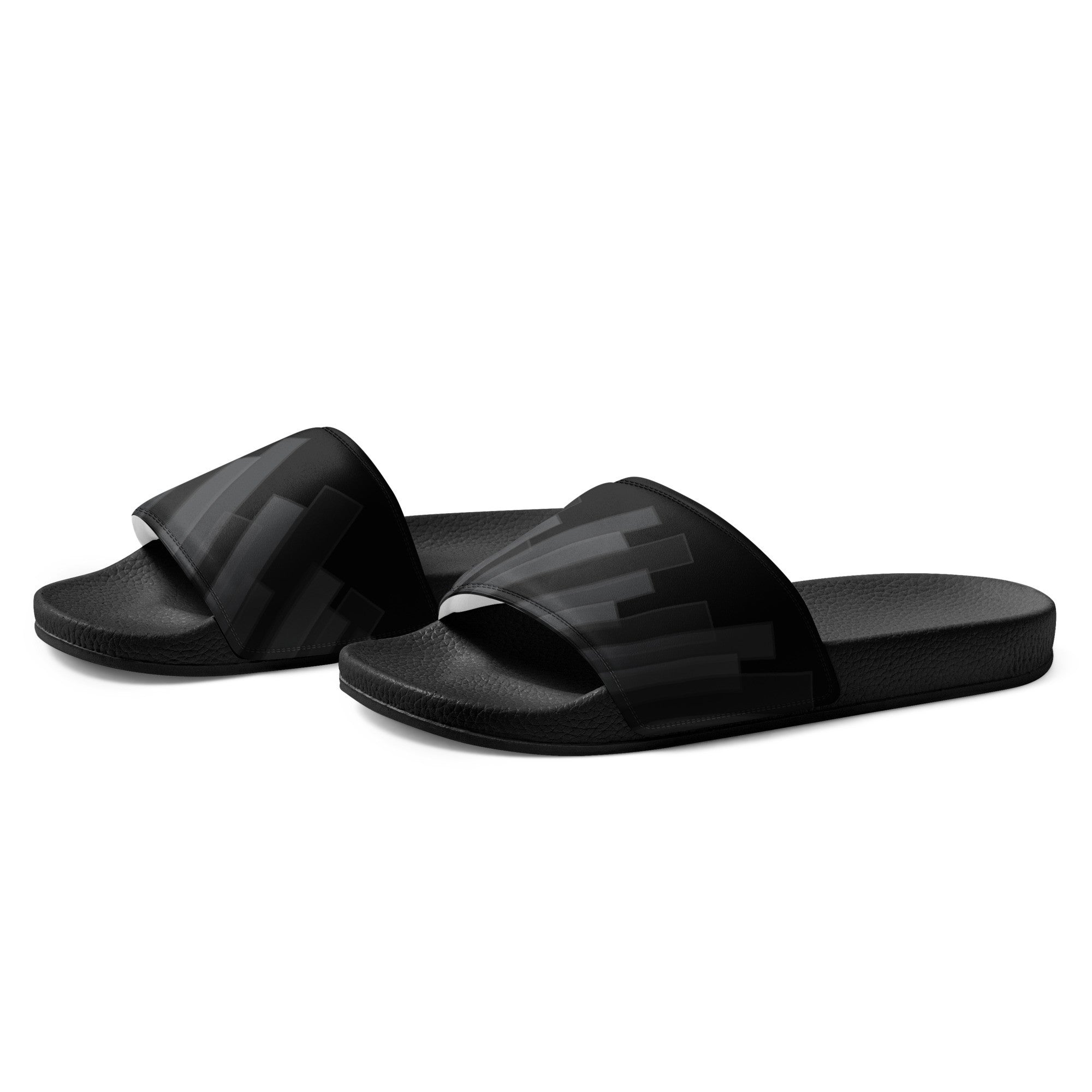 Vizzi - Men's Slides - 02 Black C - Planet Store 123