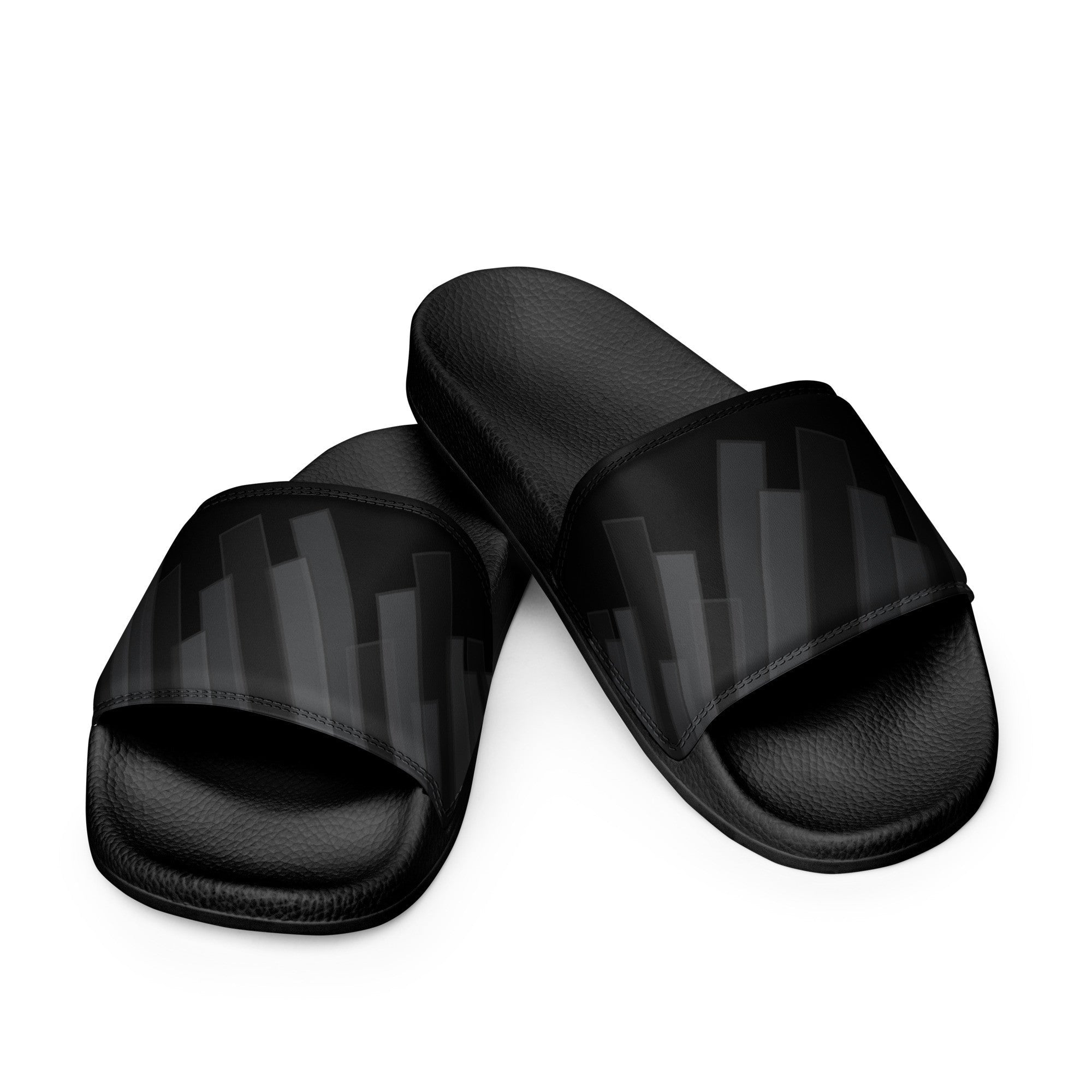 Vizzi - Men's Slides - 02 Black C - Planet Store 123