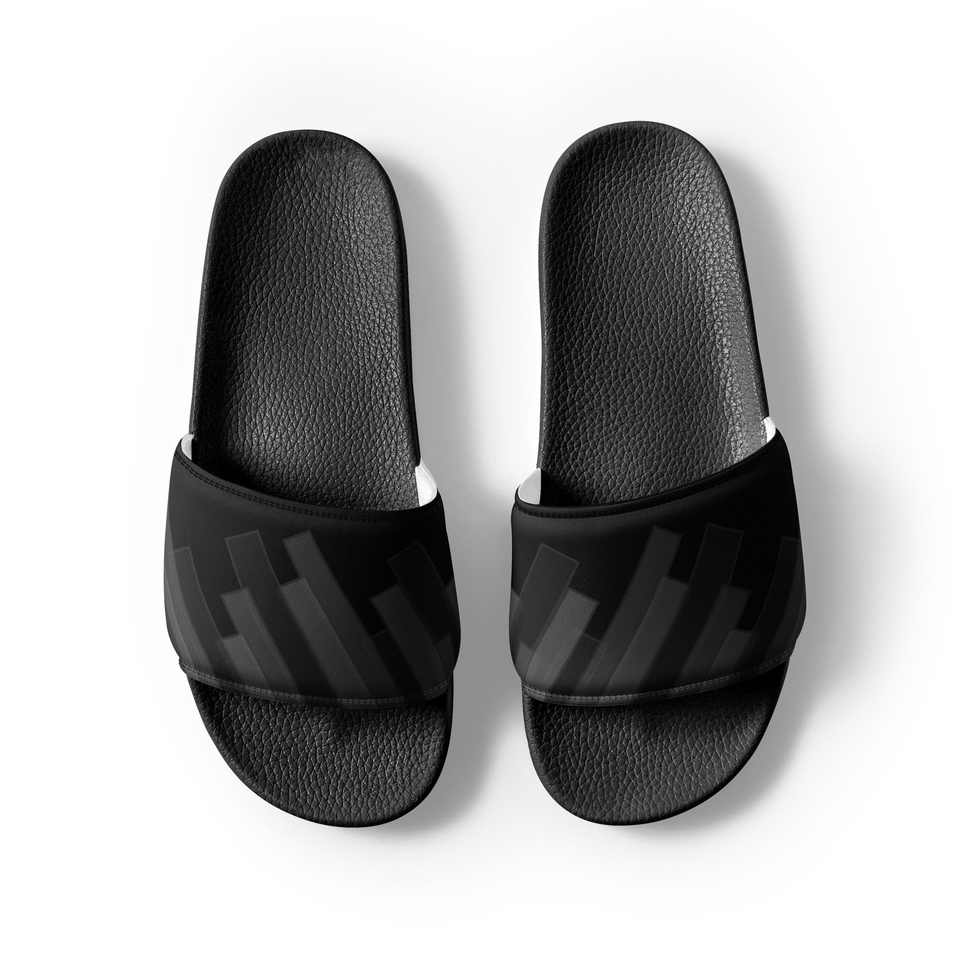 Vizzi - Men's Slides - 02 Black C - Planet Store 123