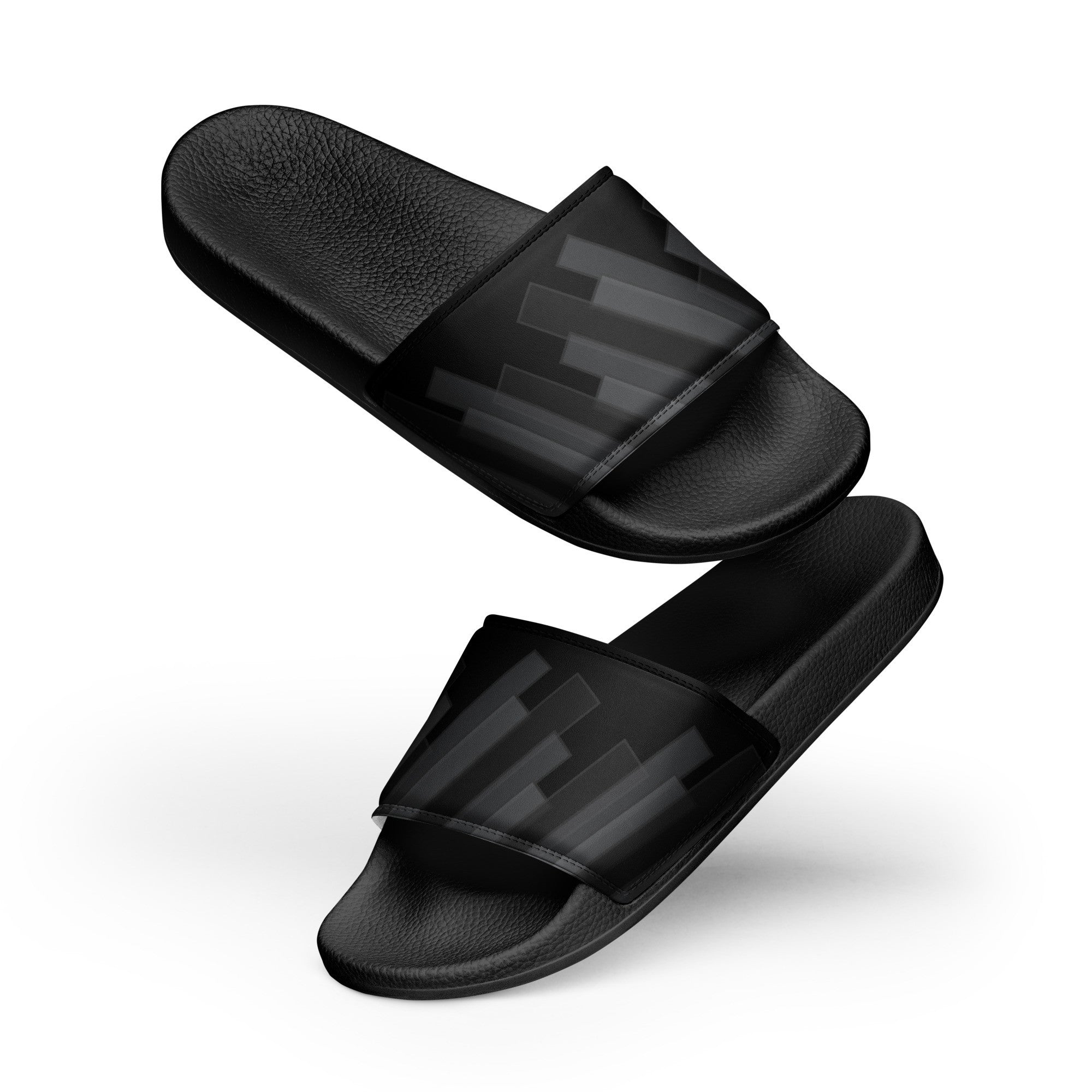 Vizzi - Men's Slides - 02 Black C - Planet Store 123