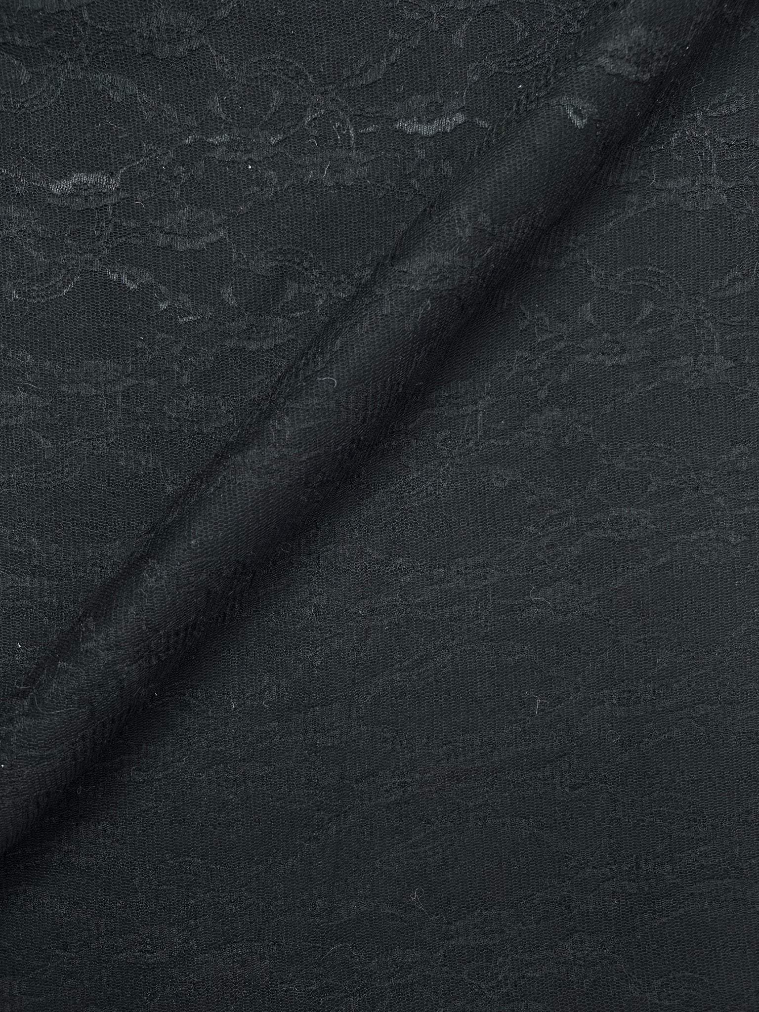 W - C - 480 Floral Washable Wool (Bonded Lace) - Planet Store 123