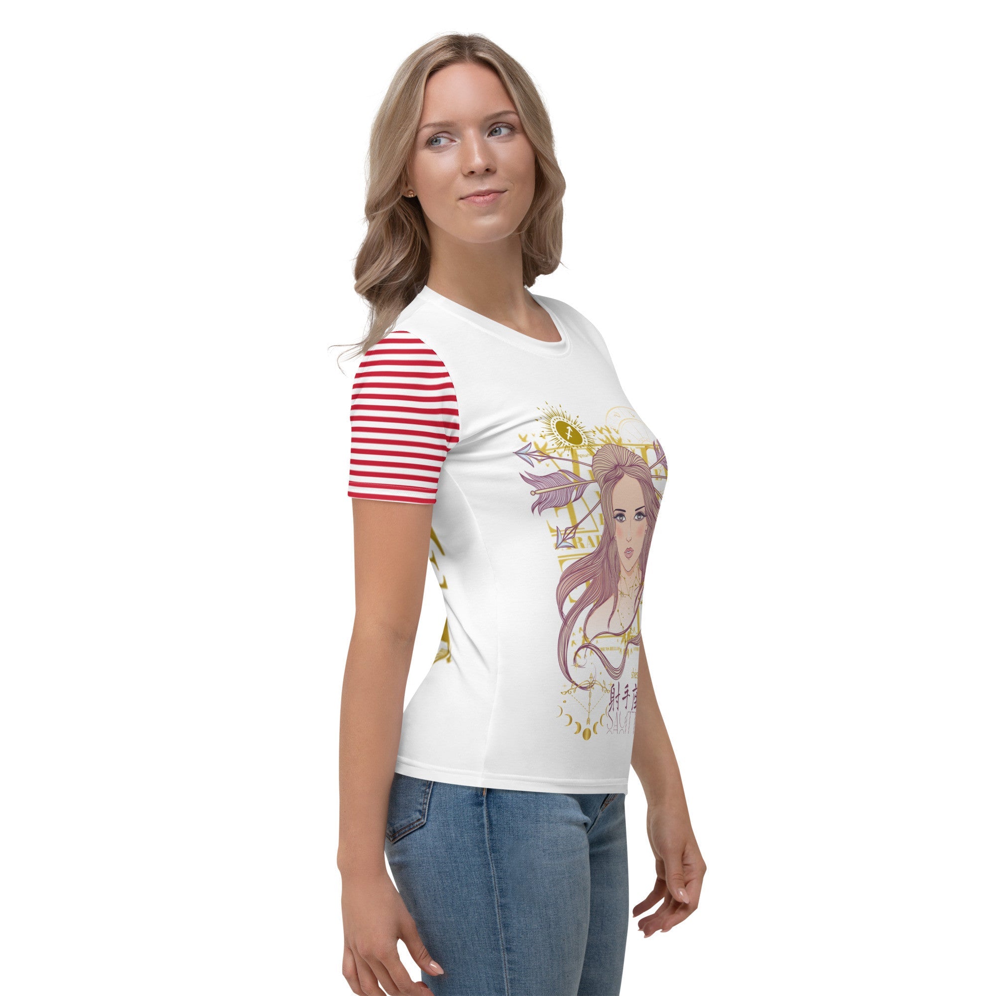 ♐Women's Sagittarius T-shirt - Planet Store 123