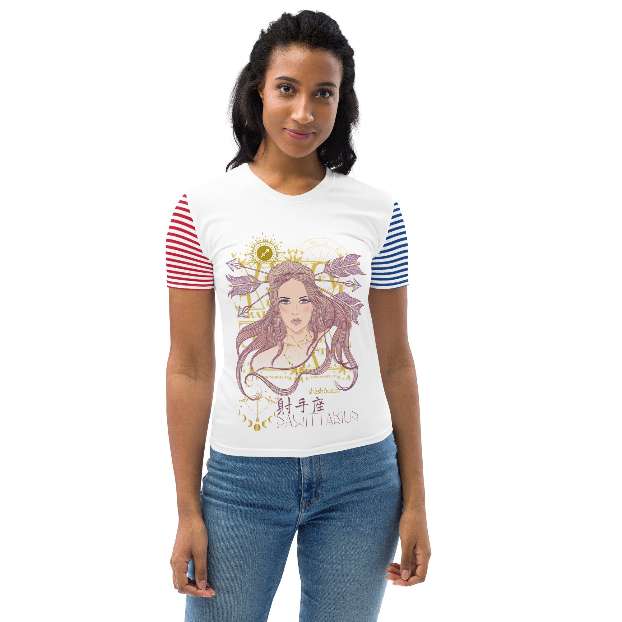♐Women's Sagittarius T-shirt - Planet Store 123