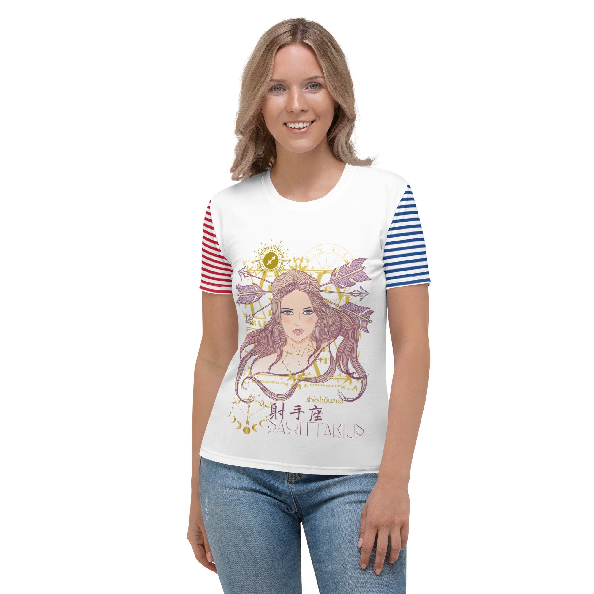 ♐Women's Sagittarius T-shirt - Planet Store 123