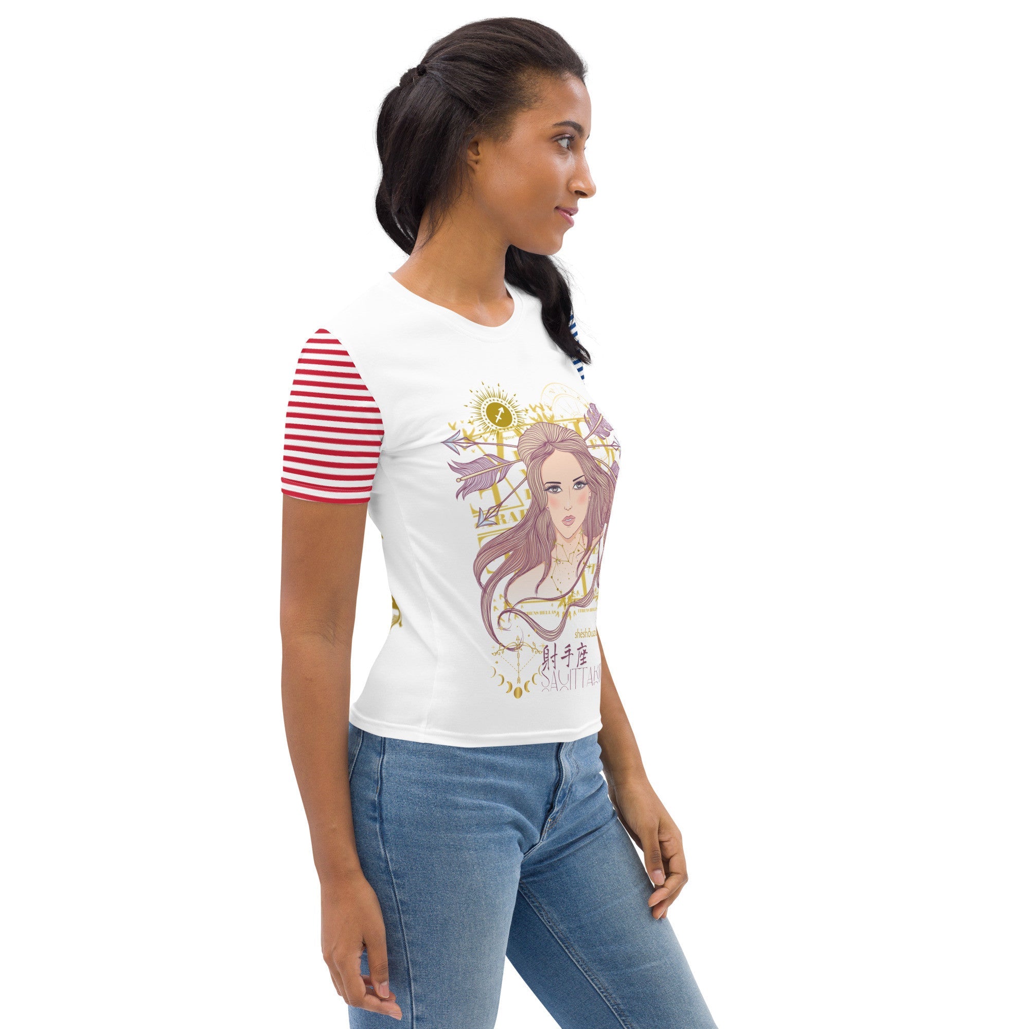 ♐Women's Sagittarius T-shirt - Planet Store 123