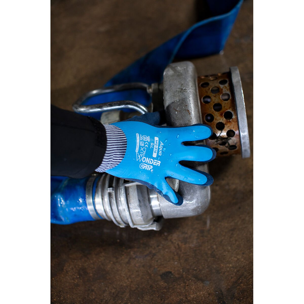 Work Gloves Wonder Grip Blue - Planet Store 123