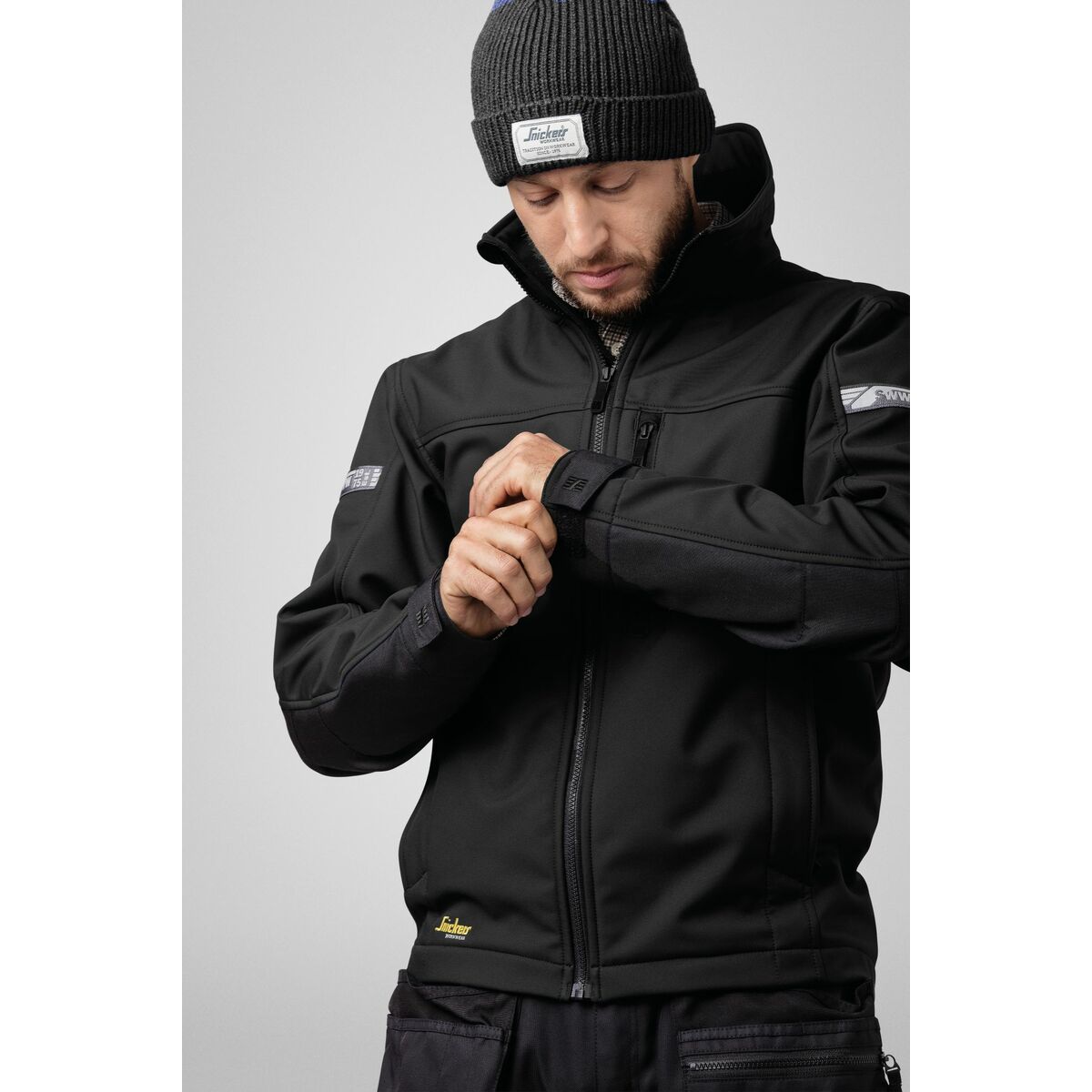 Work jacket Snickers Workwear Black - Planet Store 123